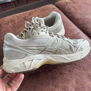 ASICS GT-2160 Oatmeal Silver Sneakers Men’s 6 Women’s 7.5 thumbnail 7