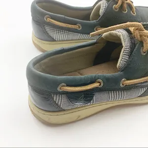 Sperry Topsider Size 7.5 Navy Blue‎ Slip On Boat Shoe Loafers thumbnail 4