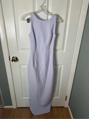 Amanda Uprichard Marbella Maxi Dress in Lavender XS thumbnail 2