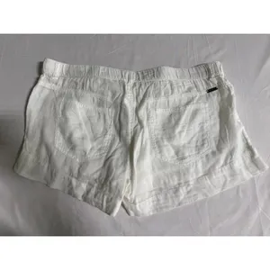 Roxy Womens White Cotton Gauze Shorts XL Elastic lllWaist Braided Drawstring thumbnail 4
