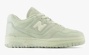 NIB NWT New Balance 550 Monochromatic Green Shoes Men's 6.5 Women's 8 unisex thumbnail 1