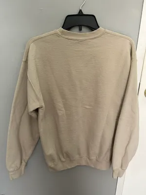 Tan Butterfly Crewneck Sweatshirt thumbnail 3