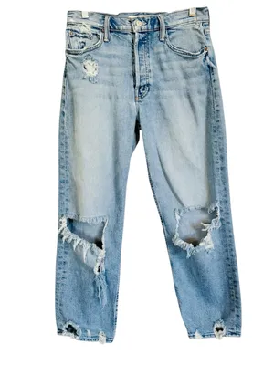 MOTHER Superior The Tomcat The Confession Distressed Women’s Size 29 High Rise thumbnail 3