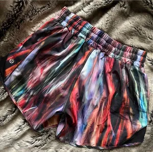 Lululemon Multi Colored Hotty Hot Shorts thumbnail 5