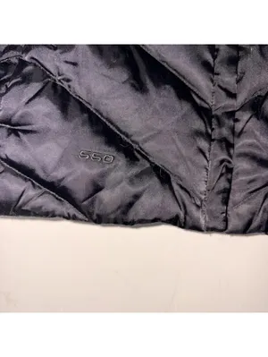 The North Face 550 Down Fill Black Chevron Puffer Vest - Women's Small thumbnail 2