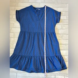 Southern Tide Coastal Cotton Swiss Dot Dress Size small thumbnail 9
