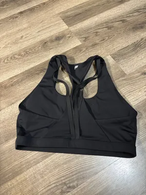 Black Fabletics Sports Bra thumbnail 2
