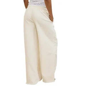 Aerie NWT Women’s Size XL Cream Ivory Natural Soft Landing Trousers Sweatpants thumbnail 3