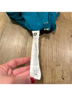 Fabletics Blue Cross-Back Sports Bra XS thumbnail 4