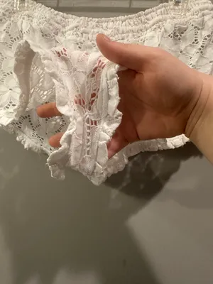 Victoria’s Secret Crochet Lace Swim Cover Up Shorts thumbnail 5