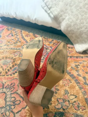 Matisse Footwear Red rhinestone boots thumbnail 2