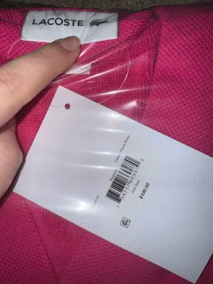 Lacoste Hot Pink magenta classic pique robe NWT thumbnail 7