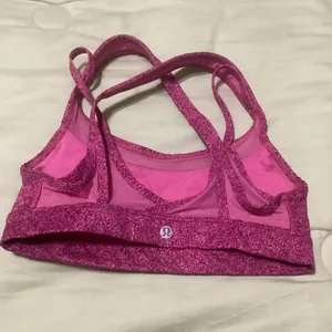 Lululemon Get Down Bra size 4 Rio Mist Pink Paradise Red Grape / Pink Paradise thumbnail 7