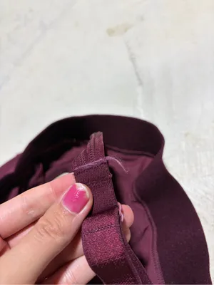 Parade Wireless Plunge Bralette burgundy 3XL thumbnail 3