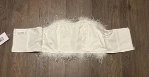 12th Tribe Feather White Top thumbnail 3