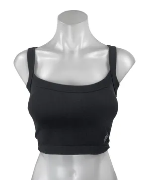 Free People Movement Black Sleeveless Knit Cami Camisole Tank Crop Top Size XS thumbnail 1