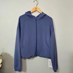 Lululemon Softstreme Full Zip Hoodie Jacket Oasis Blue 12 NWT thumbnail 5