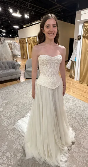 Milla Nova Strapless wedding dress thumbnail 1