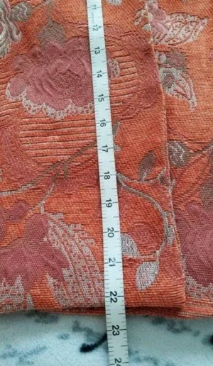 Collection By Harve Benard Women's Orange Tapestry Blazer Jacket Size 4 thumbnail 8