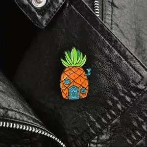 SpongeBob SquarePants pineapple pin￼ Orange thumbnail 8