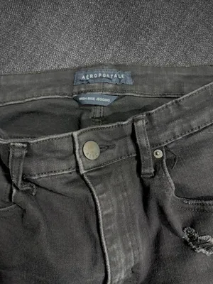 Black Distressed High Rise Jegging Jeans thumbnail 3