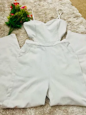 Blue Blush Denim Jumper thumbnail 3