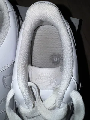 All White Nike Air Force 1 thumbnail 8