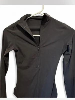 SKIMS FITS EVERYBODY Zip Front Bodysuit ONYX NEW XL thumbnail 2