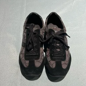 Coach‎ Canvas Pattern Sneakers size 6.5B B29 thumbnail 5