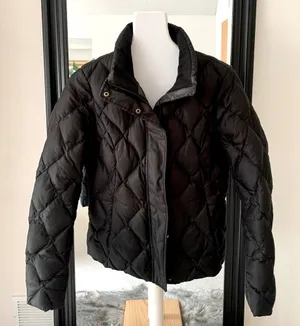 Eddie Bauer Black Premium Down Coat thumbnail 1