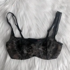 Adore Me black lace underwire bra, brand new with out tags thumbnail 1