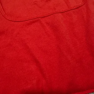 Free People Movement | Women's Red Square Neck Ribbed Crop Tank‎ Top, Size M thumbnail 3
