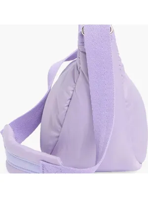 LeSportsac Mini Sheen Crescent Shoulder Bag Lavender Purple Lilac NWT thumbnail 9