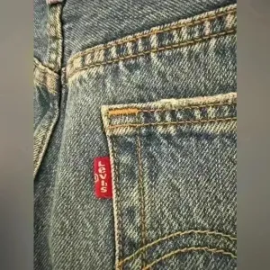 Levi's Levi 501 Blue Denim Jeans Shorts Button Closure‎ Distressed Booty Western thumbnail 5