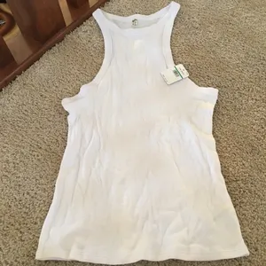 Free People White tank top never worn thumbnail 2