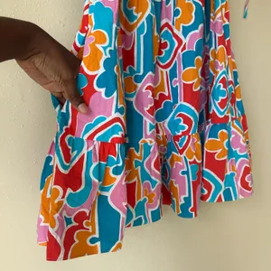 Amanda Uprichard Sicily Multicolor Mini Dress Size Small thumbnail 8