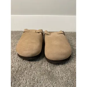 New KIDMI Genuine Suede Clogs Taupe Women’s EU 41 US 9.5-10 thumbnail 2