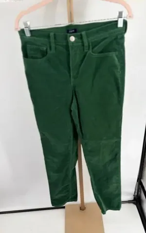 J.Crew Factory Re-Imagined Green Corduroy Slim Fit Jeans Size 27 thumbnail 1