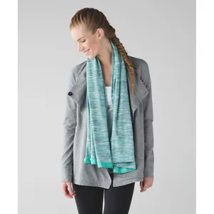 Lululemon Vinyasa Scarf‎ *Rulu Space Dye Camo Alberta Lake Fresh Teal Infinity thumbnail 3