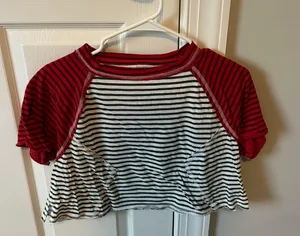 Free People Crop Tee thumbnail 1