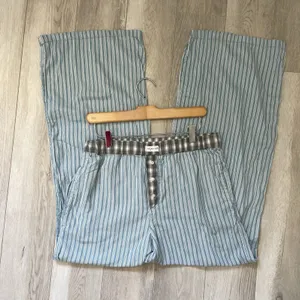 Urban Outfitters Pants cotton striped avril boxer low rise womens Blue (medium) thumbnail 3