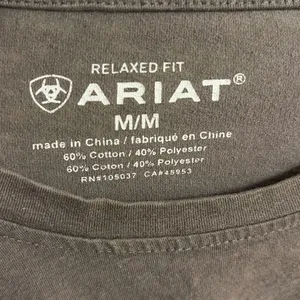 ✨Ariat Women's Weekend Warrior Banyan Bark Sz Medium Tee✨ thumbnail 5