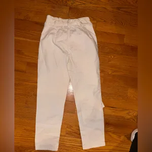 ⭐️eunina White Cropped High-Rise Jeans thumbnail 4