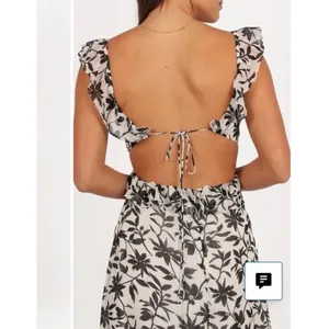 Petal & Pup Rory Floral Ruffle Detail Open Back Maxi Dress XL NEW thumbnail 4