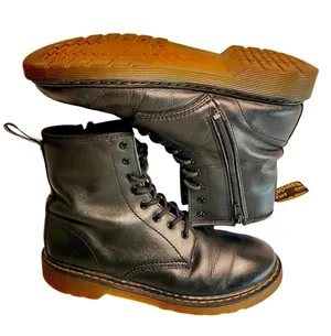 Dr. Martens 1460 Y Soft T Black Boots Size 6M 38 EU thumbnail 4