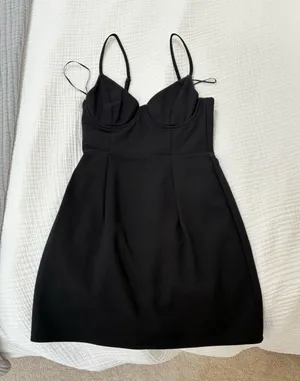 Princess Polly Mini Dress Black thumbnail 1