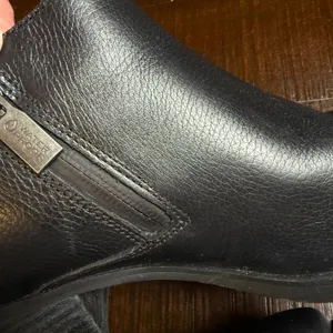 Vionic Cecily Black Leather Waterproof Ankle Boots Pointed Toe Block Heel Size 9 thumbnail 12