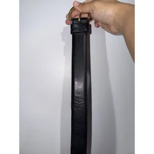 Coach Belt 8500 USA Black Leather Brass‎ Buckle 36" Classic Vintage 32 thumbnail 2