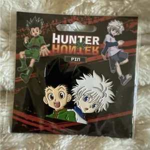 Hunter X Hunter Gon & Killua Pin, Hunter X Hunter Pin, Anime Pin thumbnail 1