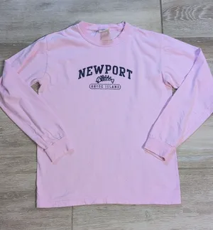 Comfort Colors Newport Rhode Island Long-Sleeve Tee thumbnail 1
